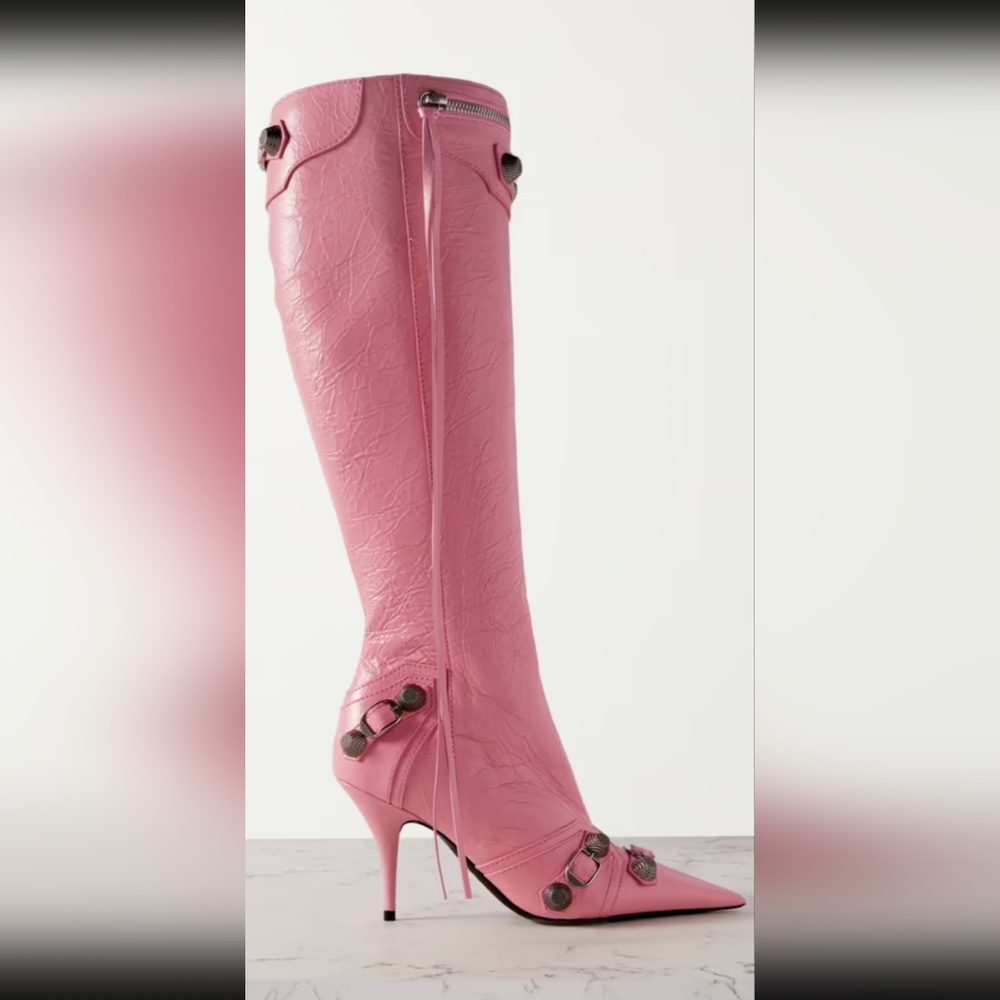 Balenciaga's 'Cagole' knee boots Size 6.5 - Picture 2 of 10